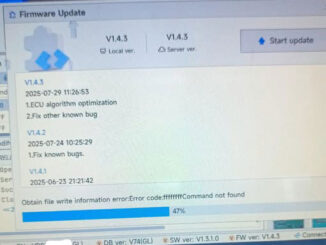 Xhorse Multi Prog Firmware Update Command Not Found