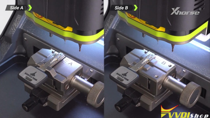 how to use xhorse condor xc twins cut key with ai 2 how to use xhorse condor xc twins cut key with ai 2