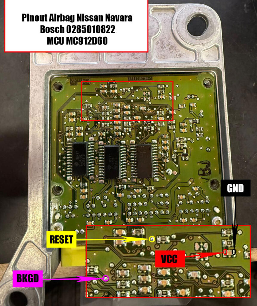 Xhorse Multi Prog Pinout Airbag Nissan Navara 1