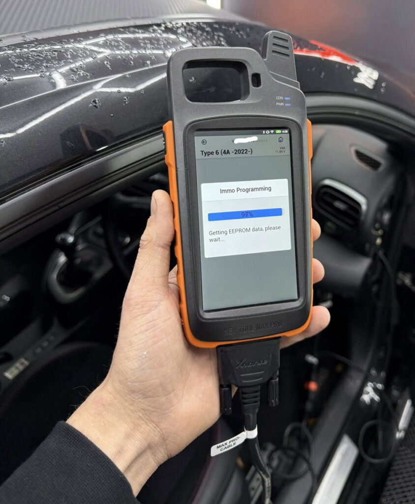 Toyota Yaris 2022 4A BA Lost keys with key tool max pro 5 Toyota Yaris 2022 4A BA Lost keys with key tool max pro 5