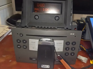 VVDI MINI OBD Tool read opel radio code 1