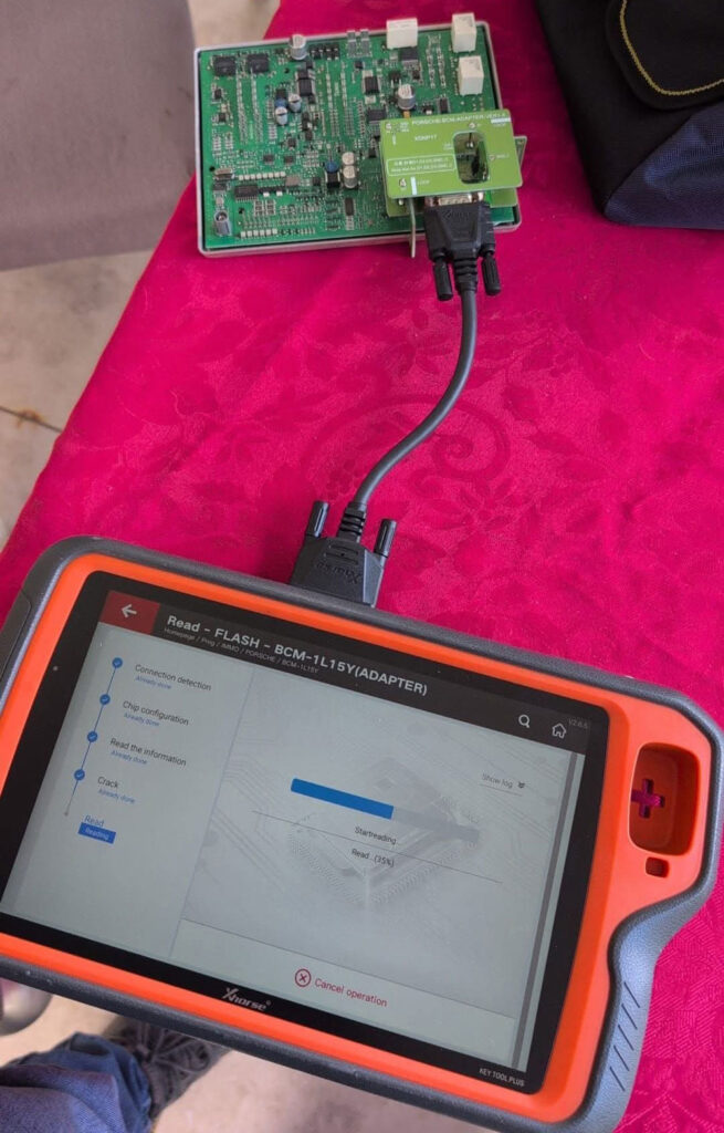 vvdi key tool plus PORSCHE Panamera xndp17 5