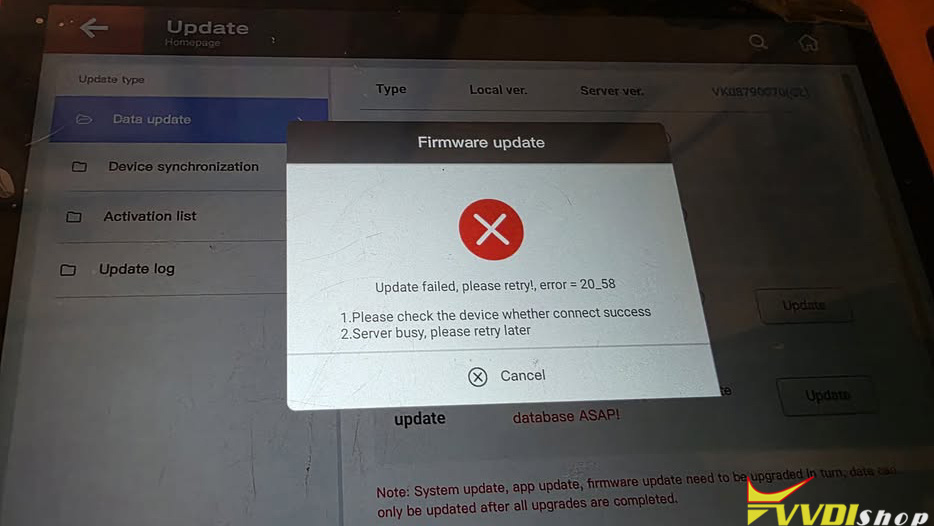vvdi key tool plus error 20 58 vvdi key tool plus error 20 58