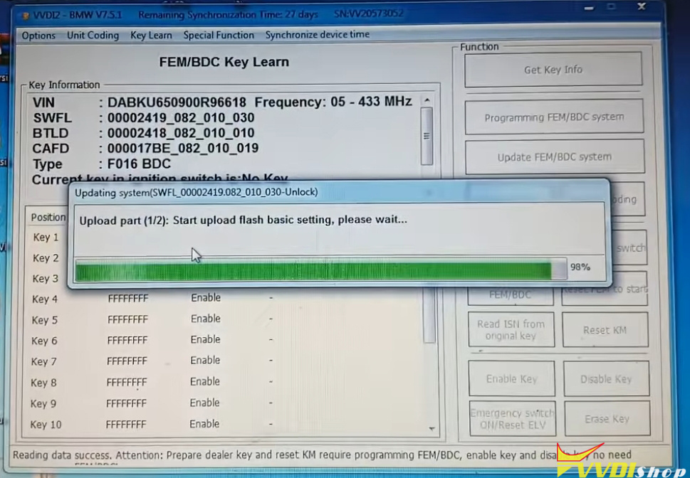 vvdi2 program bmw f16 bdc akl 10 vvdi2 program bmw f16 bdc akl 10