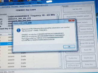 vvdi2 program bmw f16 bdc akl 16