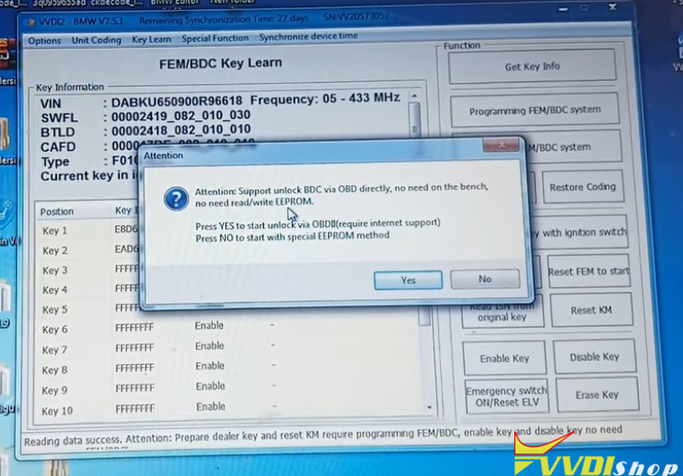 vvdi2 program bmw f16 bdc akl 6 vvdi2 program bmw f16 bdc akl 6
