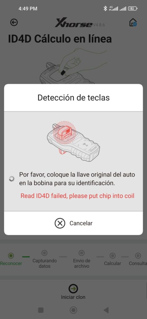xhorse failed to clone ford 4d63 xhorse failed to clone ford 4d63