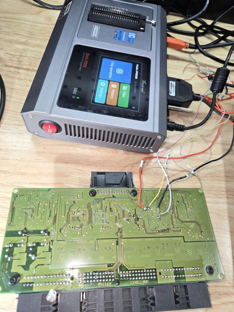 xhorse multi prog repair BMW FRM3 3