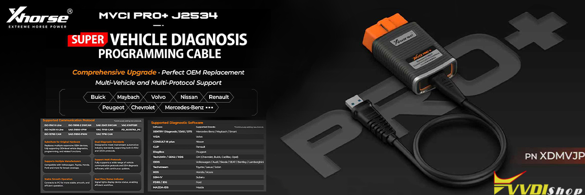 xhorse mvci pro j2534