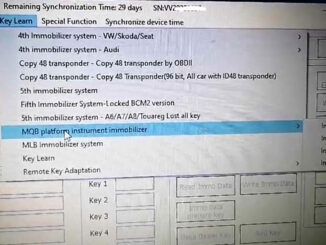 vvdi2 cannot decode mqb49 cluster 1