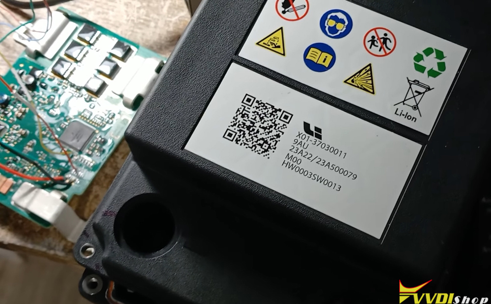 Repair Li Electric Car Battery BMS Module with Xhorse Multi Prog 1 Repair Li Electric Car Battery BMS Module with Xhorse Multi Prog 1