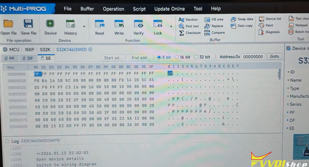 Repair Li Electric Car Battery BMS Module with Xhorse Multi Prog 7 Repair Li Electric Car Battery BMS Module with Xhorse Multi Prog 7