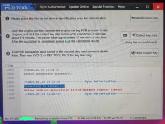 Xhorse VVDI MLB Tool Online Address Acquisition Failed Solution