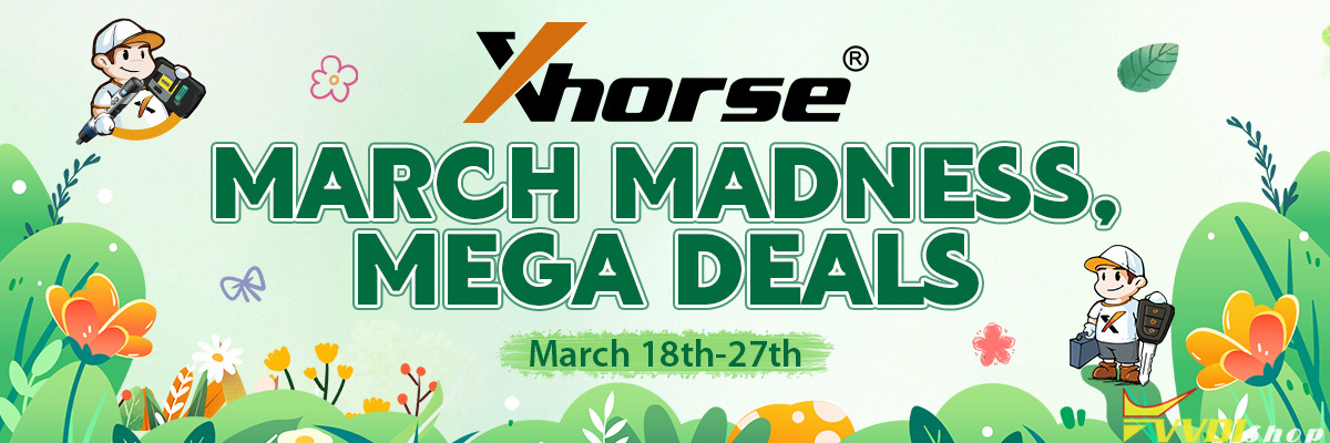 Xhorse March flash sale