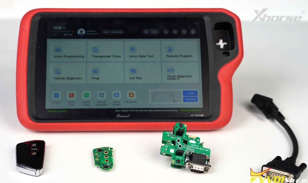 vvdi key tool plus add mqb490 5d key with adapter 1 vvdi key tool plus add mqb490 5d key with adapter 1