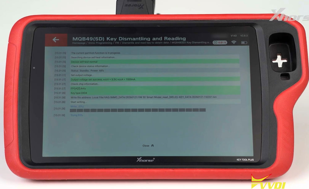 vvdi key tool plus add mqb490 5d key with adapter 18 vvdi key tool plus add mqb490 5d key with adapter 18