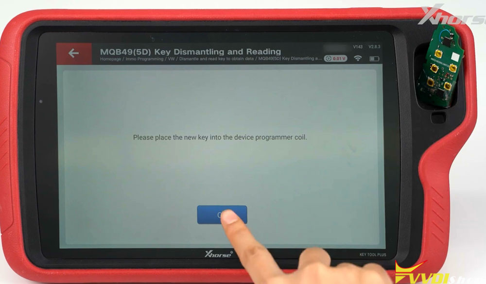 vvdi key tool plus add mqb490 5d key with adapter 20 vvdi key tool plus add mqb490 5d key with adapter 20