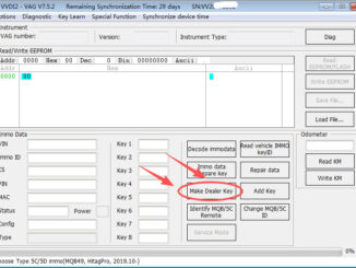 vvdi2 mqb49 5c function