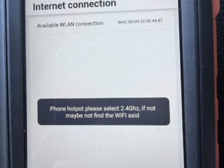 xhorse key tool max pro cannot connect with wifi