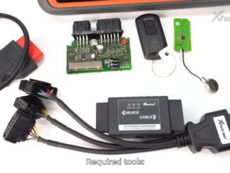 xhorse key tool plus xdkp92gl honda motorcycle add key akl guide 1