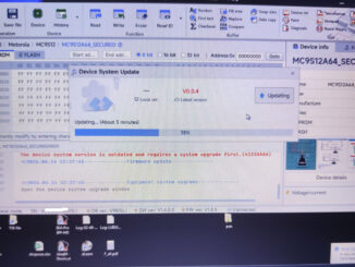 xhorse multi prog device system is outdated