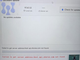 Xhorse Multi Prog Failed to Get Server Address