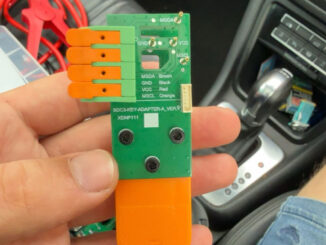 connect xhorse xdnp11 clip with key tool plus 4