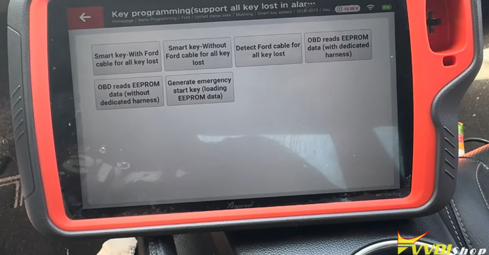 vvdi key tool plus 2019 ford mustang akl with alarm 4 vvdi key tool plus 2019 ford mustang akl with alarm 4