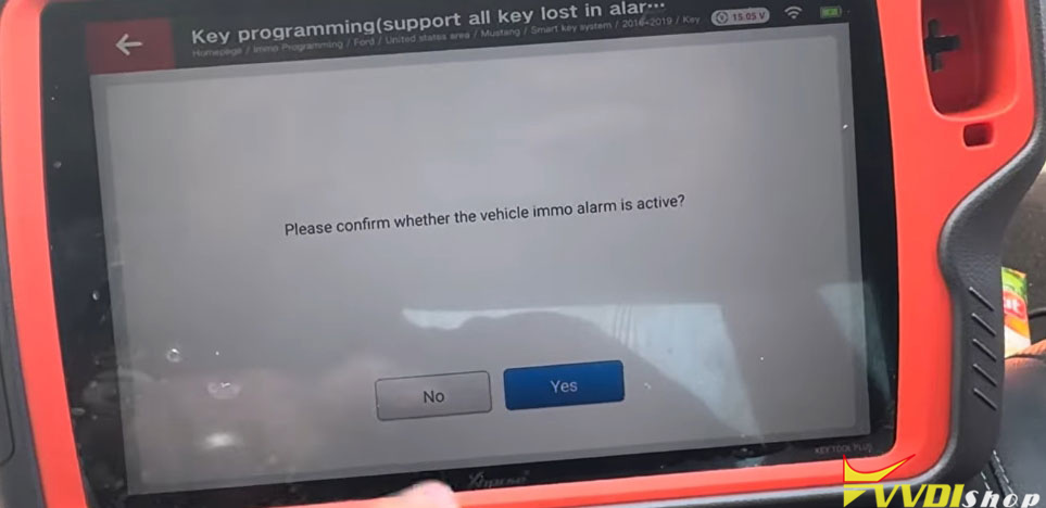 vvdi key tool plus 2019 ford mustang akl with alarm 5 vvdi key tool plus 2019 ford mustang akl with alarm 5