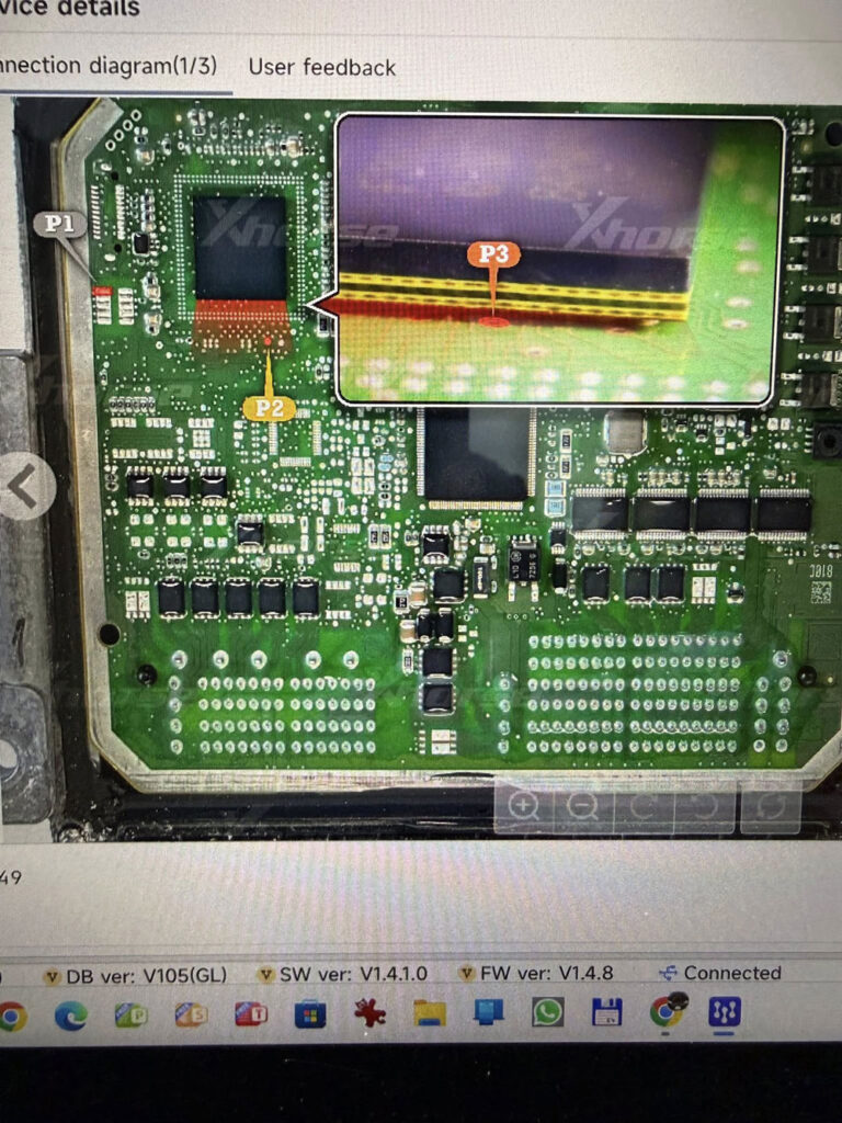 xhorse multi prog psa dcm7 1a ecu 2
