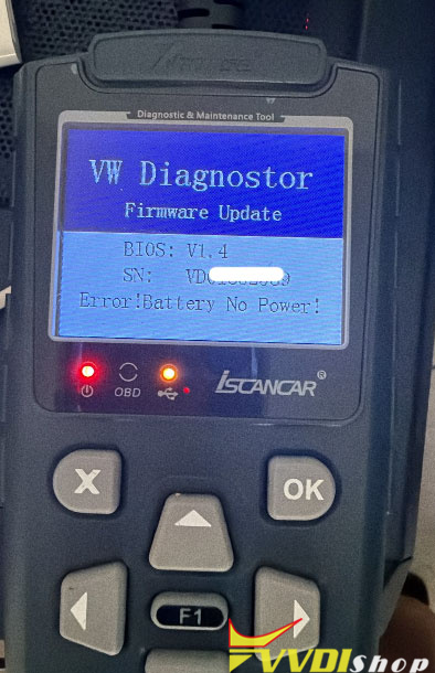 VAG MM 007 Battery no power VAG MM 007 Battery no power