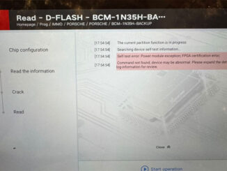 vvdi key tool plus FPGA certification error