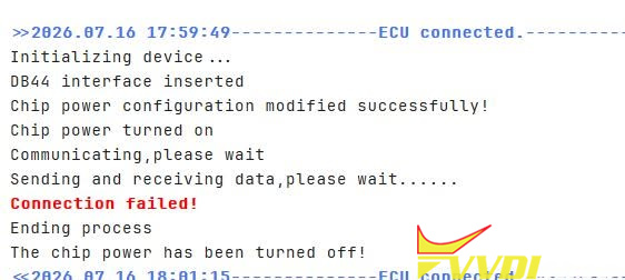 xhorse multi prog db44 connection failed 1 xhorse multi prog db44 connection failed 1