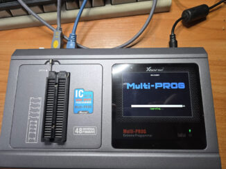 xhorse multi prog no device connected after update 2