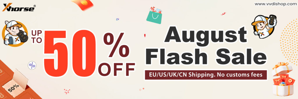 VVDISHOP August flash sale VVDISHOP August flash sale