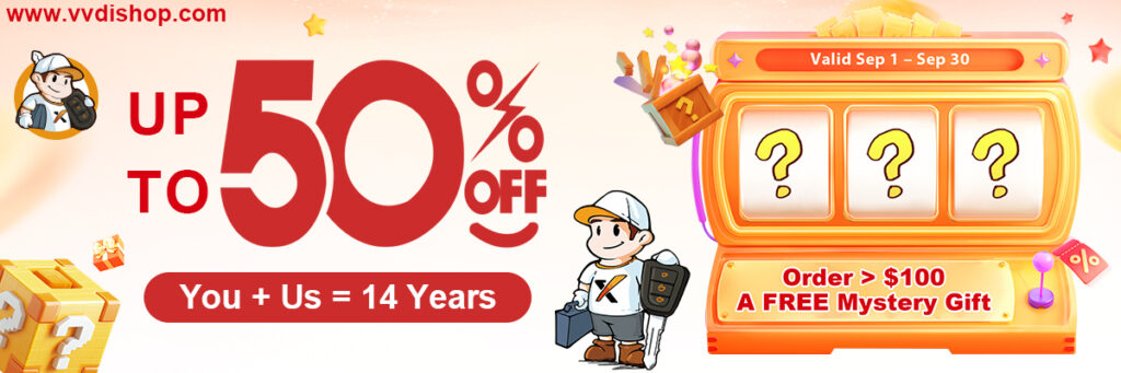 VVDISHOP 14th anniversary sale