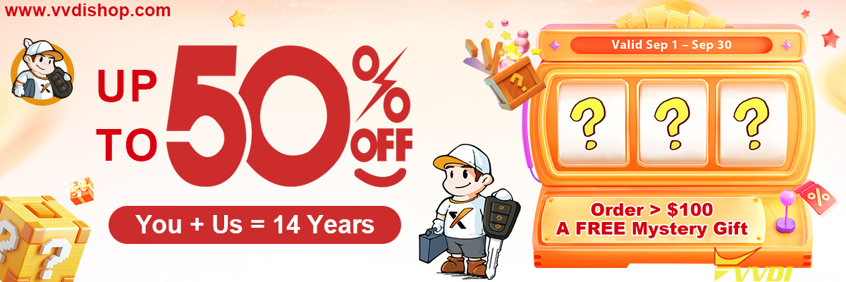 VVDISHOP 14th anniversary sale