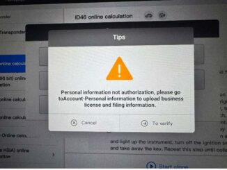 vvdi key tool plus personal info not authorization 1